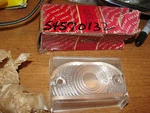 Oe Nos LUCAS#54570132,L630 R/h Flasher Lens 59-61 Austin A55 MK2,MORRIS Oxford V. Fixed Price $19.95.