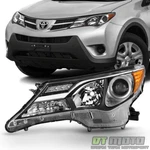 For 2013 2014 2015 Toyota RAV4 RAV-4 Halogen Headlight Headlamp Left Driver Side. Fixed Price $66.99.