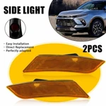 2X Amber Lens Front Fender Side Marker Lights Housing For 2017-2024 Cadillac XT5. Fixed Price $18.04.