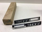 Gm Nos 1969 Chevelle 307 Emblems Rh Lh Pair 3945292 3945291. Fixed Price $60.00.