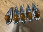 Vintage Kd 517 Cab Marker Clearance Lights,wired And Ready,need Bulbs.. Fixed Price $199.99.