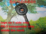 Logo PK3 For Cadillac 98-05 Deville Seville Transponder Chip Blank Key 84870459. Fixed Price $21.95.
