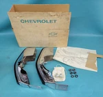 Nos Pair 1973 Chevy Impala Caprice Front Bumper Guard Gm 994343. Fixed Price $299.95.