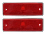 New Trim Parts Rear Side Marker Light Pair / For 1978-87 El Camino A4898. Fixed Price $89.99.