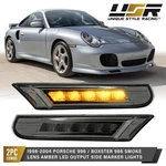 Smoke Amber Led Bumper Side Marker Lights For 97-04 996 986 Carrera 911 Boxster. Fixed Price $44.95.