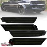 Smoke Side Marker Lights Fits 2010-2015 Chevy Camaro Laser Front&rear 4 Pieces. Fixed Price $33.49.