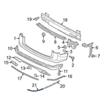For Volkswagen Atlas 21-25 3CN945105 Rear Left Outer Reflector Panel. Fixed Price $54.66.