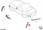 Genuine Bmw Z4 G29 20I 30I M40I Rear Reflector Left 63148089571. Fixed Price $28.00.