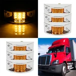 6* 12 Led Amber Side Marker Turn Light For Pickup Truck Lorry Peterbilt Trailer. Fixed Price $36.59.