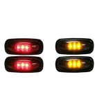 4X Led Fender Side Marker Lights Yellow Red Smoked Lens Universal Replace Parts. Fixed Price $14.99.