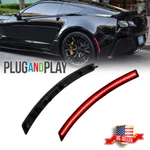 Smoked Lens Red Led Rear Side Marker Light For 2014-2019 Chevy Corvette C7 2PCS. Fixed Price $24.99.
