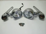 Harley-davidson 2008 Cvo Electra Glide Road Passing Fog Lamps Turn Signals. Fixed Price $299.00.