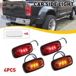 4PCS Dually Bed Fender Side Marker Led Lights For 03-18 Dodge Ram 3500 Red Amber. Fixed Price $11.75.