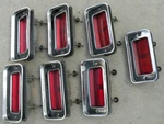 Lincoln Continental Iv Left Lh Front Side Marker Lamp Trim 1970-1973 Oem. Fixed Price $85.00.