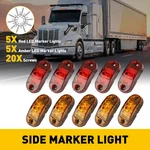 2.6" Led Light Thin Side Clearance Marker Red/amber Combo Super Bright. Fixed Price $16.99.