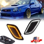 Smoke Switchback Led Corner Parking Side Marker Lights For 02-03 Subaru Impreza. Fixed Price $29.99.