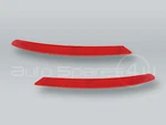 Rear Bumper Reflectors Covers Pair Fits 2013-2015 Bmw 7-SERIES F01 F02. Fixed Price $46.90.