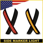 4X Smoked Led Side Light Marker For Dodge 2015-2021 Charger Widebody Fender L+r. Fixed Price $29.99.