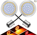 Front Rear Led Turn Signal Lights, 2 Inch Bullet Color: 1157-AMBER+RED. Fixed Price $24.74.