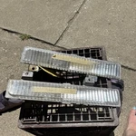 Gm Guide 16500946-16500945 1989 Oldsmobile Front Cornering Light Housing. Fixed Price $75.00.