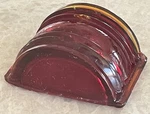 Vintage Truck Marker Running Light Ls 306 Glass Cover Lamp Lens Red 2.25". Fixed Price $8.99.