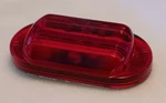 Yankee Two-bulb Oval Marker Light(s) Metal Body Red Lens Made Usa Vintage. Fixed Price $10.00.