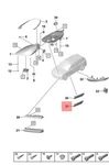 Genuine Porsche Cayenne 9YA Side Marker Light Left 9Y0945071C. Fixed Price $151.55.