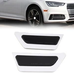 Front Bumper Reflector Side Marker Light Black For Audi A4 B9 2017-19 8W0945071. Fixed Price $14.33.