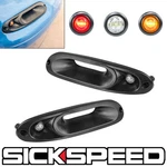 Turn Signal Intake For 1990-1998 Mazda Miata Round Side Marker Led Light Lens. Fixed Price $47.99.