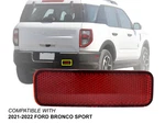 Rear Bumper Reflector 2021 2022 Ford Bronco Sport Passenger Right Side. Fixed Price $19.90.