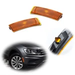 Front Bumper Side Marker Light Amber Plastic Covers Fits 18-UP Vw Tiguan, Beetle. Fixed Price $14.99.