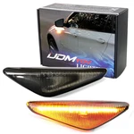 Oe-spec Smoked Amber Led Front Turn Signal Side Marker Lights For Bmw X3 X5 X6. Fixed Price $32.09.