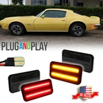 4X Smoked Amber Red Led Side Marker Parking Light For 1970-1981 Pontiac Firebird. Fixed Price $79.99.