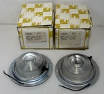 (2X Vintage Ray 1173 Push Switch Dome Cargo Cab Camper Lights Clear Lens Nos. Fixed Price $42.00.