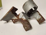 Passenger 98-01 Acura Integra Front Bumper Marker Corner Light Bracket Mountpod. Fixed Price $38.55.