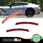 Red Lens Led Lights Rear Side Marker Lamps For 2014-19 Chevrolet Corvette C7. Fixed Price $29.99.