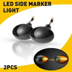 For 07-15 Mini Cooper R55 R56 R57 R58 R59 Clear Lens Amber Led Side Marker Light. Fixed Price $16.14.
