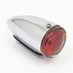 Vintage Car Indicator Lamp - Equivalent Lucas 1130 Type, Amber Plastic Lens. Fixed Price $155.90.