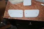 Pair Nos Ford 1968 74 Econoline Rear Marker Light Mounting Pad C8UB-15A447-A. Fixed Price $39.20.