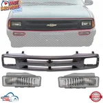 New Front Grille Left Right Turn Signal Light 3PC For 1994-1997 Chevrolet Blazer. Fixed Price $175.20.