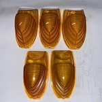 5 Nos Arrow 39 Amber Cab Roof Marker Clearance Lights Lamp Camper Lens Truck P61. Fixed Price $59.95.