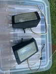 1984-1989 Porsche 911 Carrera Left And Right Fog Lamp. Fixed Price $650.00.