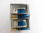 Nos Oem Ford 1970 1977 Maverick Fender Marker Light Bezels 1971 1972 1973 1974. Fixed Price $149.00.
