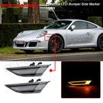 Clear Led Side Marker Lights For Porsche 911 991 Carrera 981 Cayman Boxster 718. Fixed Price $49.49.