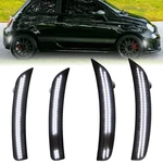 For 2012-2017 Fiat 500 Abarth Sequential Front Rear Bumper Led Side Marker Light. Fixed Price $64.99.