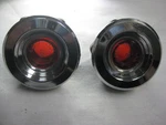 Mopar Oem Vintage Pr 1968 Body Red Quarter Panel Side Marker Light Housings. Fixed Price $59.99.
