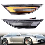 2PCS Amber Full Led Front Side Marker Lights For Porsche 991 Carrera 981 Boxs.... Fixed Price $109.68.