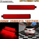 2X Red Lens Led Bumper Reflector Tail Stop Brake Light For 2008-12 Buick Enclave. Fixed Price $23.74.