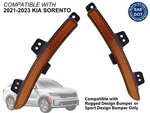 Front Amber Reflector For 2021 2022 2023 Kia Sorento 921A2R5000 921A1R5000 Pair. Fixed Price $52.10.