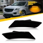 Amber Smoked Front Led Side Marker Light Lamp Bumper For 2017-2024 XT5 Cadillac. Fixed Price $23.74.